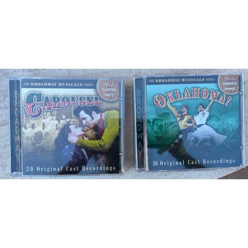 Prism Leisure CD Set of 8 Broadway Musicals VGUC from Original Soundtracks Gift - Picture 4 of 9